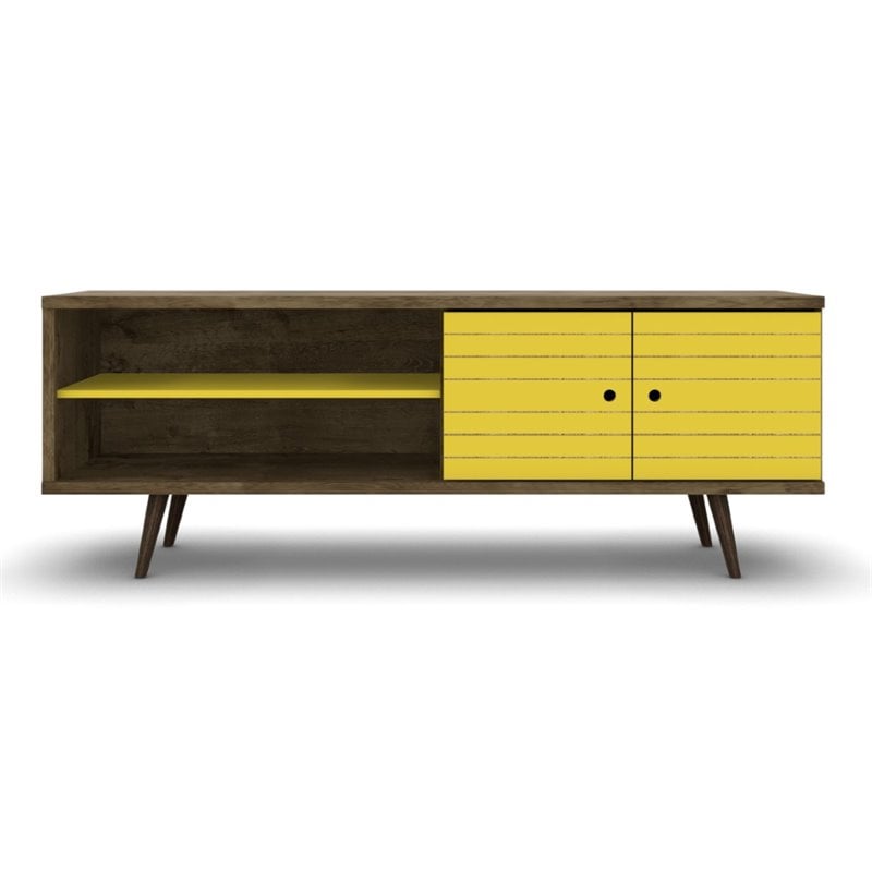 Pemberly Row Solid Wood TV Stand for TVs up to 60