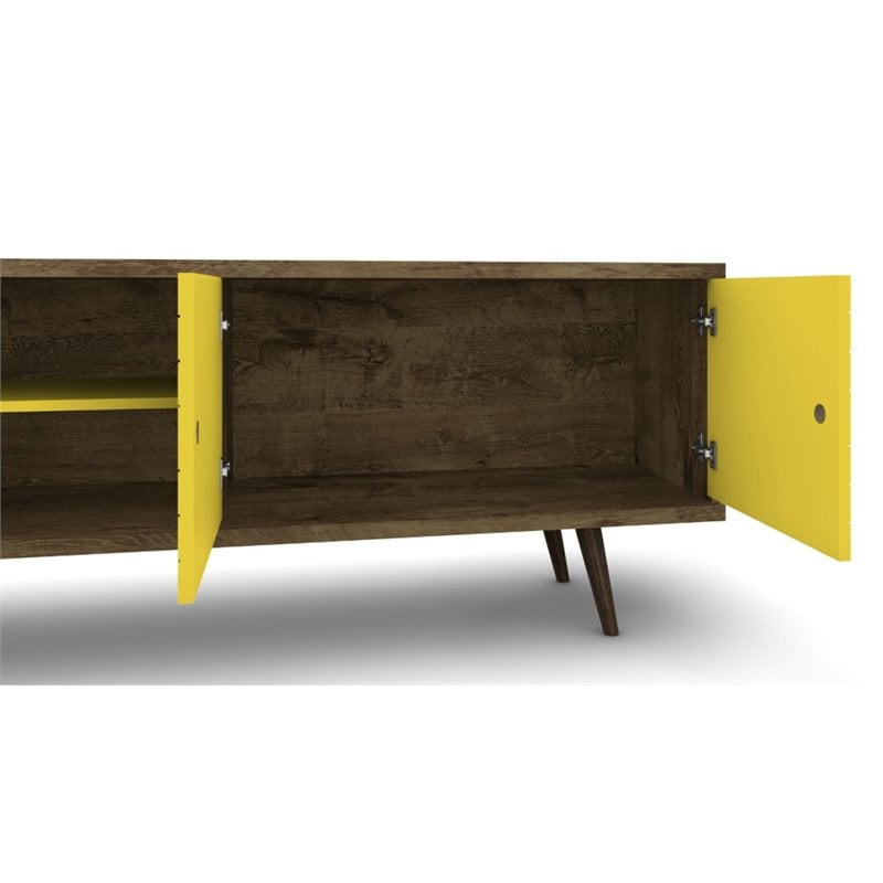 Pemberly Row Solid Wood TV Stand for TVs up to 60