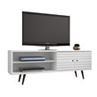 Pemberly Row Mid-Century Solid Wood TV Stand for TVs up to 60