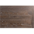 Pemberly Row Counter Height Breakfast Nook Set in White and Brown