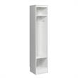 Pemberly Row Transitional Engineered Wood Narrow Organizer in White