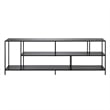 Pemberly Row Modern Wood/Metal TV Stand for TVs up to 70