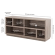 Pemberly Row Modern Wood TV Stand for TVs up to 58