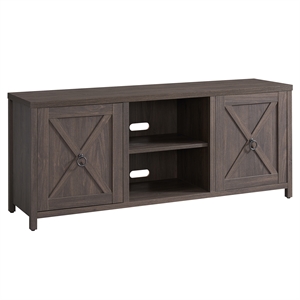 Pemberly Row Modern Farmhouse 58&quot TV Stand in Brown (TVs up to 65&quot)
