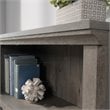 Pemberly Row 3-Shelf Modern Engineered Wood Bookcase in Mystic Oak