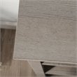 Pemberly Row 3-Shelf Modern Engineered Wood Bookcase in Mystic Oak