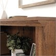 Pemberly Row 3-Shelf Modern Engineered Wood Bookcase in Vintage Oak
