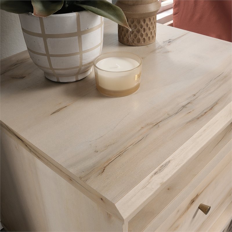 Pemberly Row Engineered Wood Nightstand in Pacific Maple