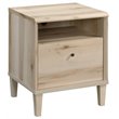 Pemberly Row Engineered Wood Nightstand in Pacific Maple