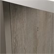 Pemberly Row Transitional Engineered Wood Craft Table in Oak