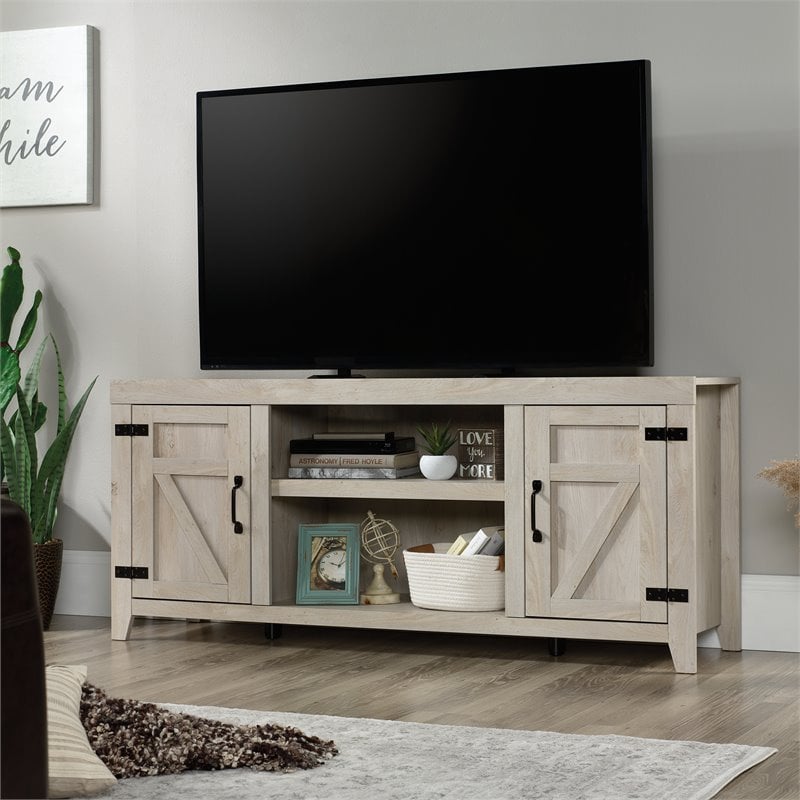 Pemberly Row Farmhouse Engineered Wood TV Stand for TVs up to 70