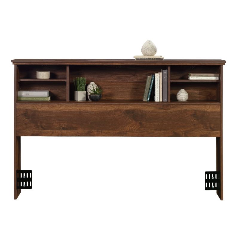 Pemberly Row Engineered Wood Full-Queen Headboard in Grand Walnut