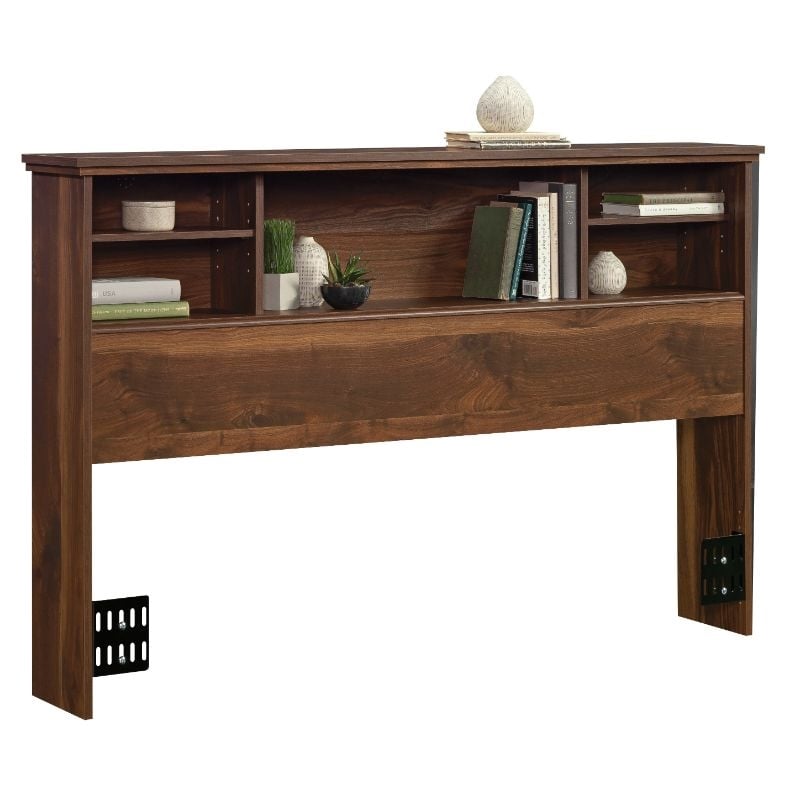 Pemberly Row Engineered Wood Full-Queen Headboard in Grand Walnut