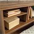 Pemberly Row Engineered Wood Full-Queen Bookcase Headboard in Natural