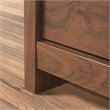 Pemberly Row 4 Drawers Transitional Engineered Wood Chest in Walnut