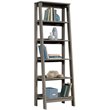 Pemberly Row 5-Shelf Modern Engineered Wood Bookcase in Mystic Oak