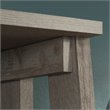 Pemberly Row 5-Shelf Modern Engineered Wood Bookcase in Mystic Oak