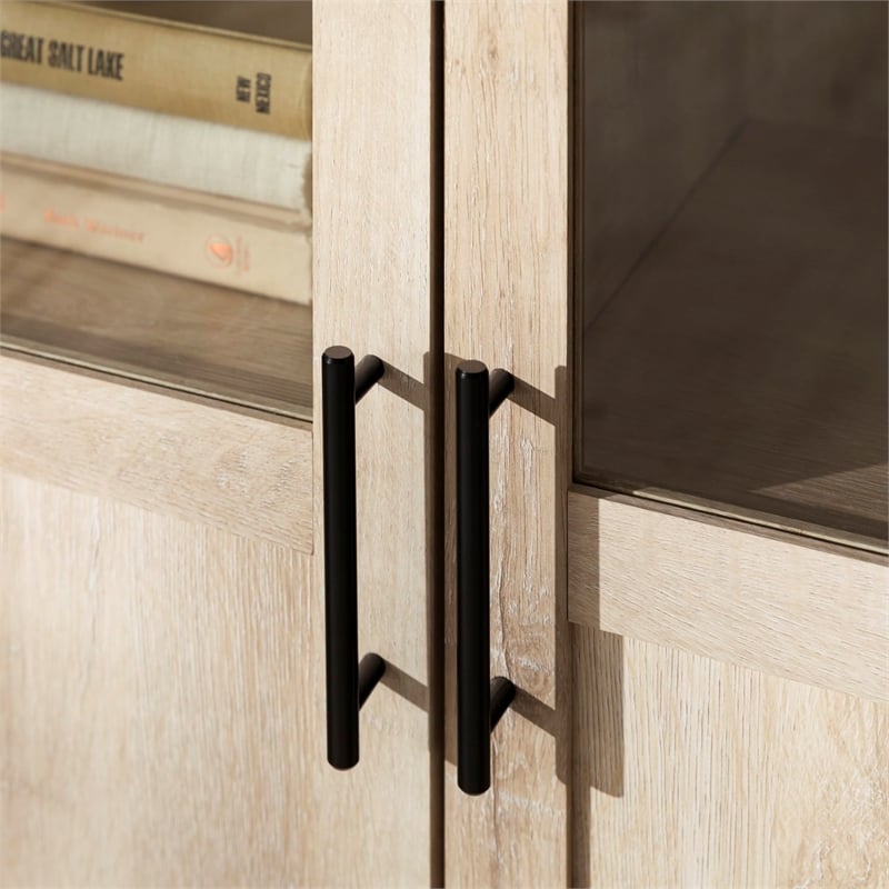 Pemberly Row Transitional Wood TV Console for TVs up to 70