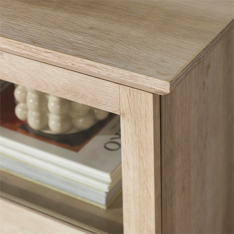 Pemberly Row Transitional Wood TV Console for TVs up to 70