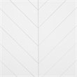 Pemberly Row Modern Farmhouse Wood Hall Tree in White Finish