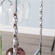 Pemberly Row Glass Mirrored Metal Bar Cart in Chrome Finish