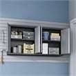 Pemberly Row Modern Metal Floating Garage Cabinets in Gray (Set of 2)