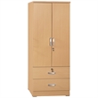 Pemberley Row Engineered Wood Beech Wardrobe Rectangular Stain-Resistant 30