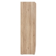 Pemberley Row Engineered Wood Natural Oak Armoire Rectangular Freestanding 36.5
