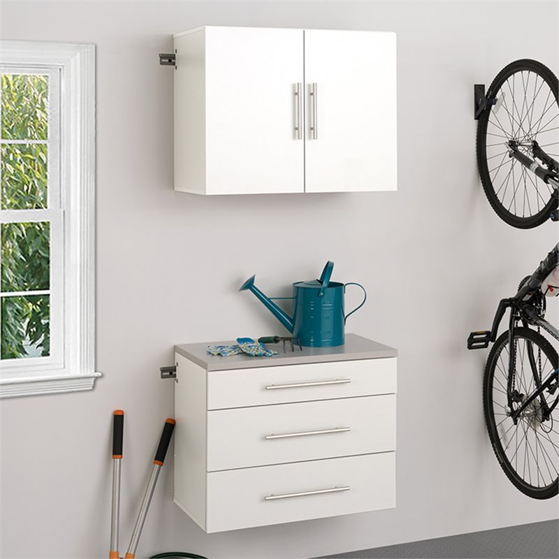 Pemberly Row Transitional 30 Wall Mounted Garage Storage Shoe