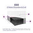 Pemberly Row 6 Inch White Bonnell Spring Coil Mattress Twin Size