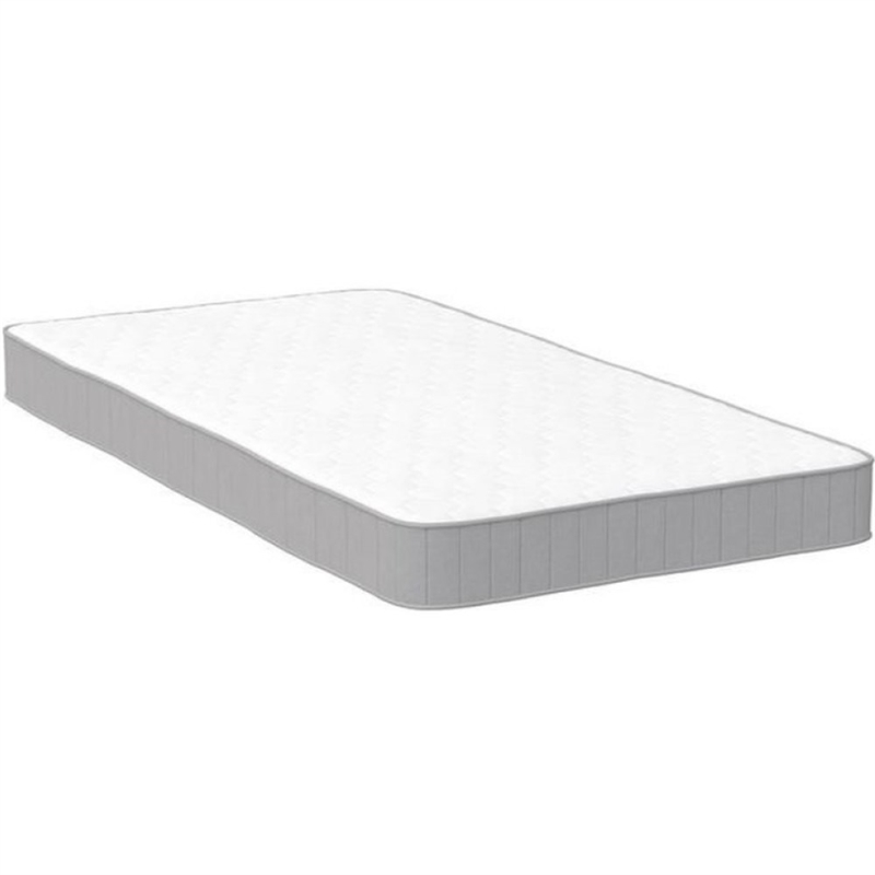 Pemberly Row 6 Inch White Bonnell Spring Coil Mattress Twin Size