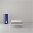 Pemberly Row 6 Inch White Bonnell Spring Coil Mattress Twin Size