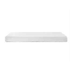 Pemberly Row 6&quot Modern Memory Foam Narrow Twin Mattress in White