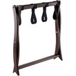 Pemberly Row Transitional Solid Wood Luggage Rack in Cappuccino
