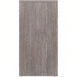 Pemberly Row Engineered Wood 1 Drawer Transitional Wooden Side Table in Ash Gray