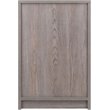 Pemberly Row 2-Drawer Transitional Wood End Table in Ash Gray