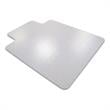 Pemberly Row Plastic Recyclable Lipped Chair Mat For Carpets Clear