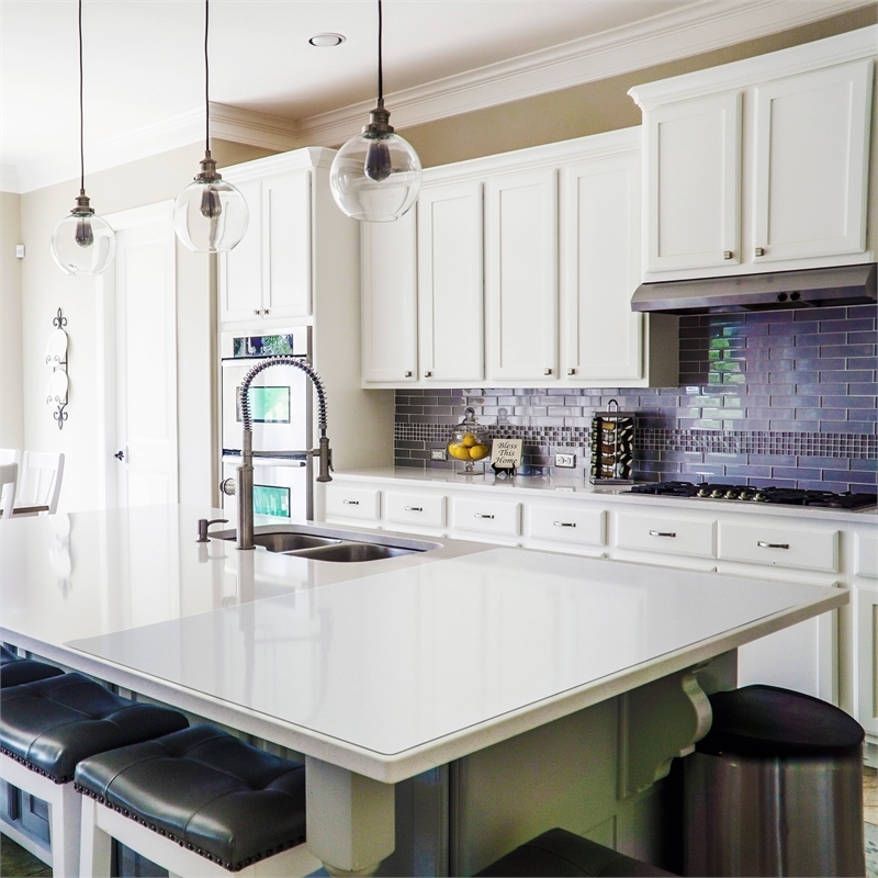 Pemberly Row Plastic Craft Table Protector Mat Clear Polycarbonate 20 x 36