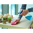 Pemberly Row Modern Vinyl Clear Biosafe Table Protector Mats Pack of 2 17 x 22