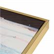 Pemberly Row Engineered Wood Rainy Forest Abstract Wall Art 30x39 w/ Gold Frame