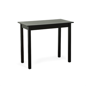 Pemberly Row Modern / Contemporary Wood Pub Bar Table in Walnut Finish