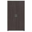 Pemberly Row Universal Tall Engineered Wood Storage Cabinet in Storm Gray