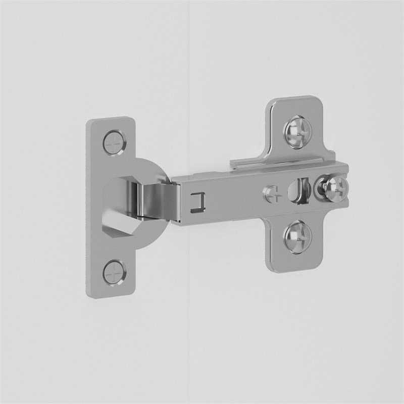 Pemberly Row Universal Tall Storage Cabinet w/ Doors in White - Engineered Wood