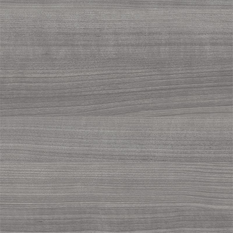 Pemberly Row Universal Tall Engineered Wood Storage Cabinet in Platinum Gray