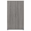 Pemberly Row Universal Tall Engineered Wood Storage Cabinet in Platinum Gray