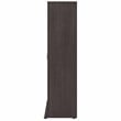 Pemberly Row Tall Linen Cabinet with Doors in Storm Gray - Engineered Wood