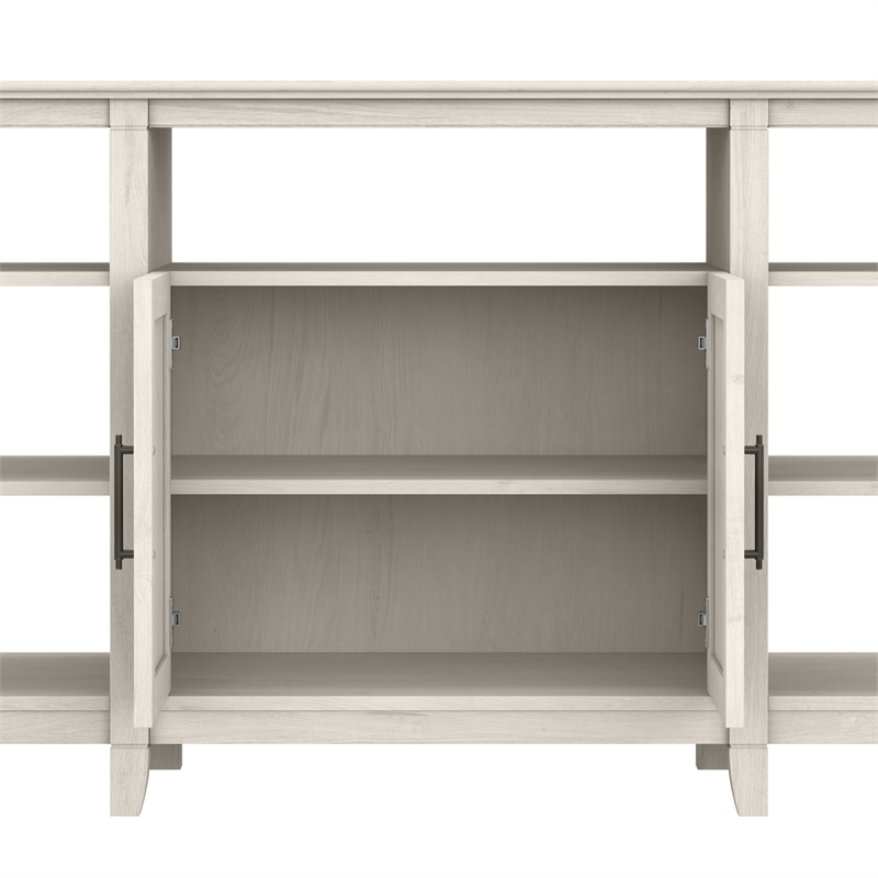 Pemberly Row Wood Tall TV Stand for TVs up to 65