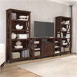 Pemberly Row Wood Tall TV Stand for TVs up to 65