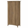 Pemberly Row Engineered Wood Kitchen Pantry Cabinet with Doors in Reclaimed Pine