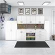 Pemberly Row Garage Storage Cabinet with Doors in White - Engineered Wood